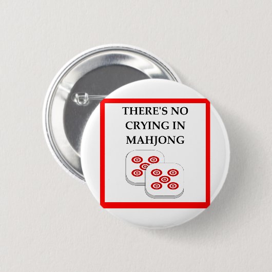 MAHJONG BUTTON (Vorne & Hinten)