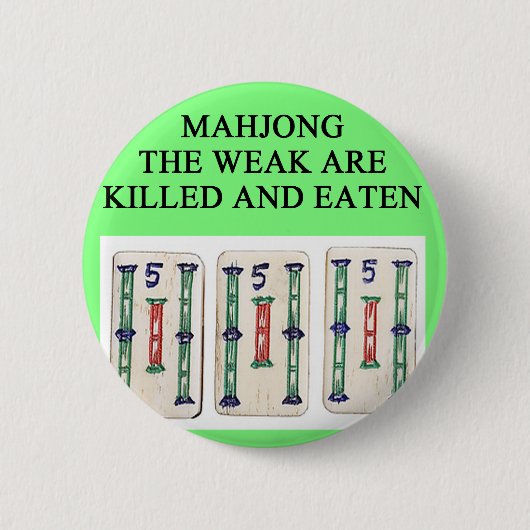MAHJONG BUTTON (Vorderseite)