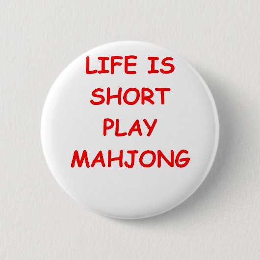 mahjong button (Vorderseite)