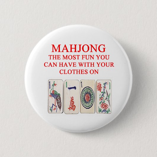 MAHJONG BUTTON (Vorderseite)