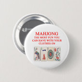 MAHJONG BUTTON (Vorne & Hinten)