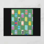 Mahjong Cards Line Set Postkarte (Vorderseite)