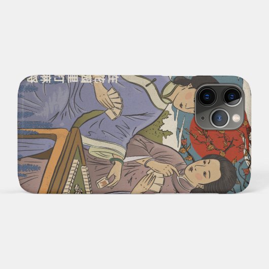 Mahjong Case-Mate iPhone Hülle (Rückseite (Horizontal))