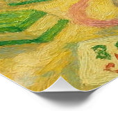 Mahjong Chic Painting Cocktail Poster (Ecke)