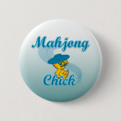 Mahjong Chick #3 Button (Vorderseite)