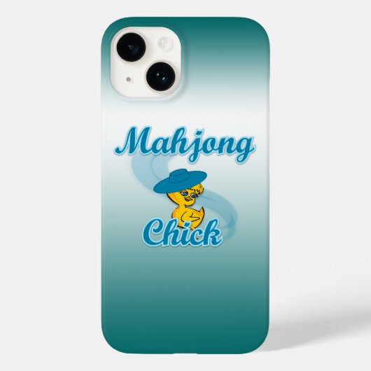 Mahjong Chick #3 Case-Mate iPhone Hülle (Rückseite)