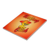 Mahjong Chick #5 Fliese (Seite)