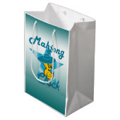 Mahjong Chick #7 Mittlere Geschenktüte (Vorderseite Schrägansicht)