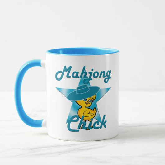 Mahjong Chick #7 Tasse (Links)