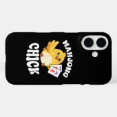 Mahjong Chick Chinese Board Game Player Case-Mate iPhone Hülle (Rückseite (Horizontal))