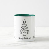 Mahjong Christmas Tasse (Zentrum)