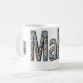 Mahjong Coffee Mug - Mahj! Kaffeetasse (Vorderseite Links)
