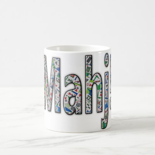 Mahjong Coffee Mug - Mahj! Kaffeetasse (Mittel)