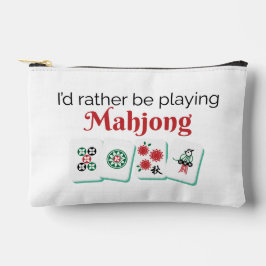 Mahjong Cosmetic Bag Zubehörtasche