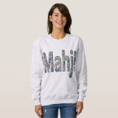 Mahjong-Damen-Sweatshirt - Mahj! Sweatshirt (Vorne ganz)