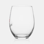 Mahjong Design Stemless Weinglas Weinglas Ohne Stiel (Links)