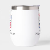Mahjong Design Thermal Wine Tumbler (Links)