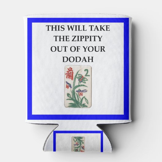 Mahjong Dosenkühler (Rückseite)