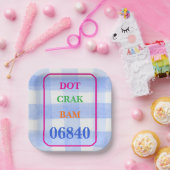 Mahjong Dot Crak Bam Pappteller (Party)