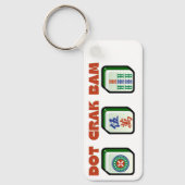 Mahjong Dot Crak Bam Schlüsselanhänger (Vorderseite)