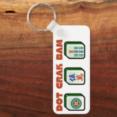 Mahjong Dot Crak Bam Schlüsselanhänger (Vorderseite)