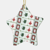 Mahjong Drachen Keramik Ornament (Links)