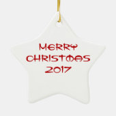 Mahjong Drachen Keramik Ornament (Hinten)