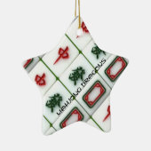 Mahjong Drachen Keramikornament (Rechts)