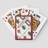 Mahjong-Drachen Spielkarten (Rückseite)