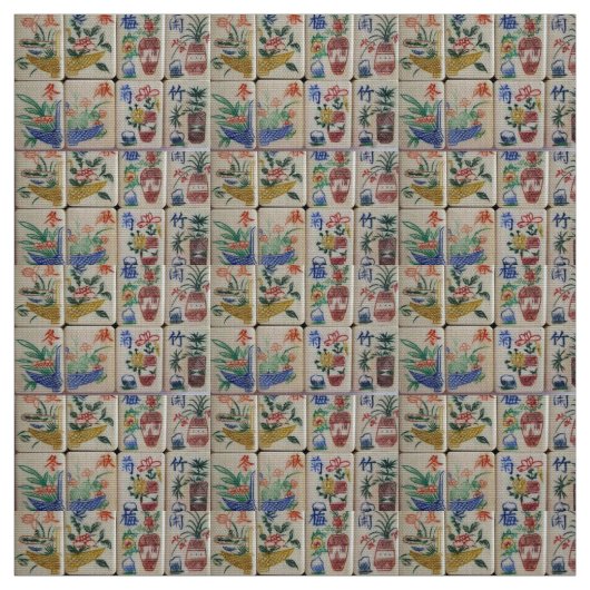 Mahjong Fabric Stoff (Muster)