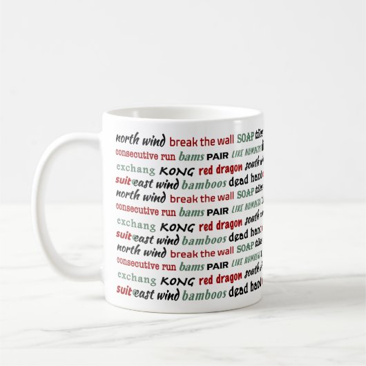 Mahjong Fan Tasse (Links)