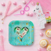 Mahjong Fills Pappteller (Party)