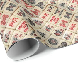 Mahjong Fliesen Geschenkpapier