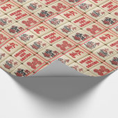 Mahjong Fliesen Geschenkpapier (Ecke)