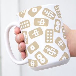 Mahjong Fliesen Kaffeetasse