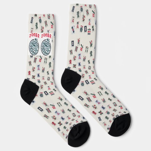 MahJong-Fliesen (Symbole) Socken (Rechts)