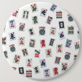 MahJong-Fliesen und Symbole Button