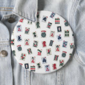 MahJong-Fliesen und Symbole Button (Beispiel)