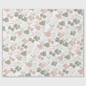 Mahjong-Fliesen und Würfel Geschenkpapier (Flach)