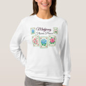 Mahjong Flower Power T-Shirt (Vorderseite)