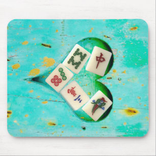Mahjong füllt mein Herz-Maus-Pad Mousepad