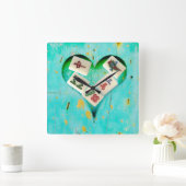 Mahjong füllt meine rustikale Uhr Herz (Zuhause)