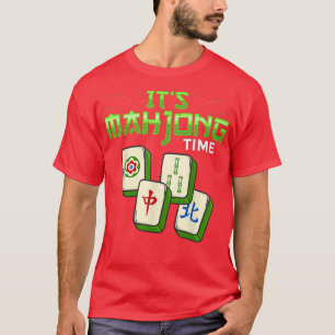 Mahjong Game Mah Jongg Online Player Tile T-Shirt