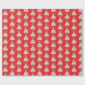 Mahjong Game Party_luscat kurz ein Spieler Geschenkpapier (Flach)