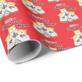 Mahjong Game Party_luscat kurz ein Spieler Geschenkpapier (Rolleneckpunkt)