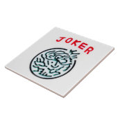 MahJong game symbol Joker tile Fliese (Seite)