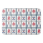 Mahjong Game Tiles Design Badematte (Vorderseite)