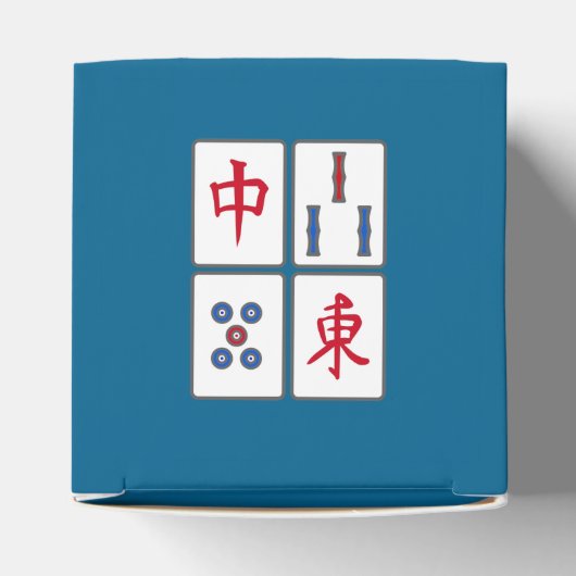 Mahjong Game Tiles Design Gevor Box Geschenkschachtel (Oben)