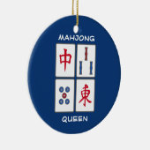 Mahjong Game Tiles Design Keramik Keramik Ornament (Rechts)