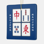 Mahjong Game Tiles Design Ornament (Links)